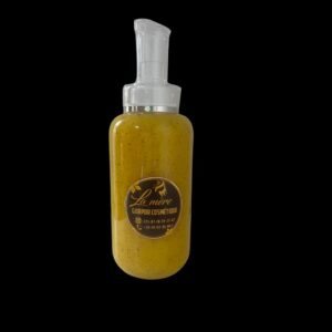 Gel douche teint jaune banane